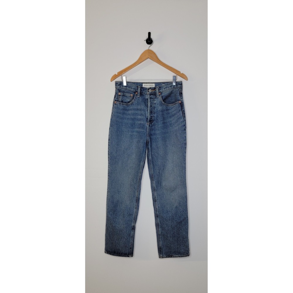 Aritzia Denim Forum The Joni High Rise Loose Button Fly Jeans Sizs 26 29L